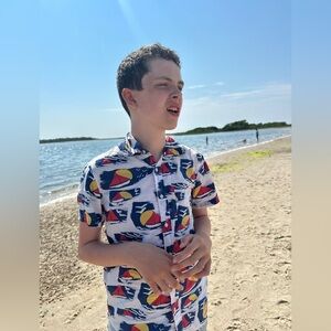 Jcrew vintage print shirt